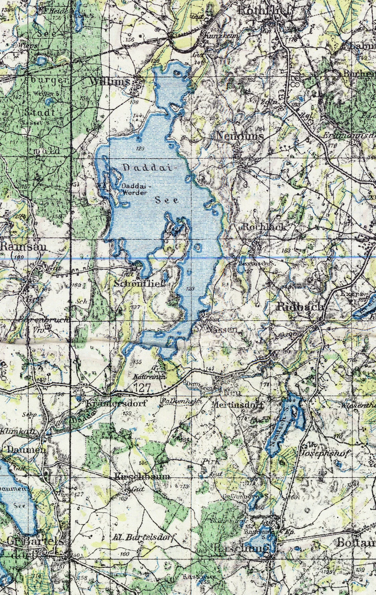 Ahnenlandschaft Neu Mertinsdorf - eine Landkarte