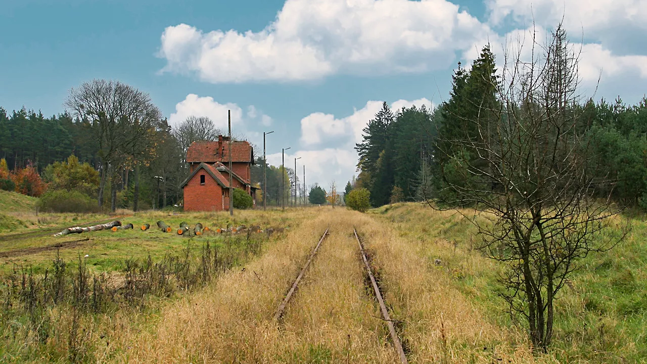 Der Bahnhof – über eine Zeitbrücke in die Vergangenheit